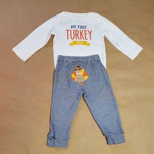 Carter's First Turkey Day Set Size 12M